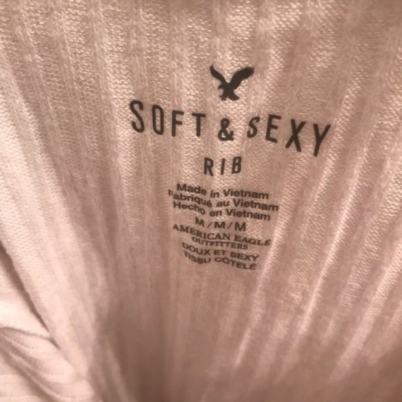 🆕 AE Plush Ribbed Tank 🆕 - Picture 2 of 2